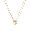 Unity Pendant 14k Gold Plated Necklace