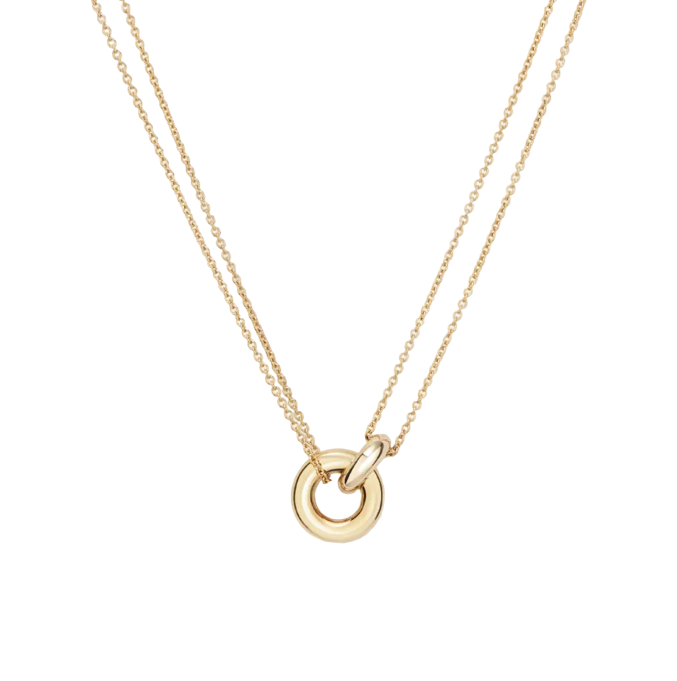 Unity Pendant 14k Gold Plated Necklace