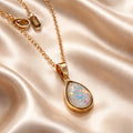 Opal Pendant Necklace