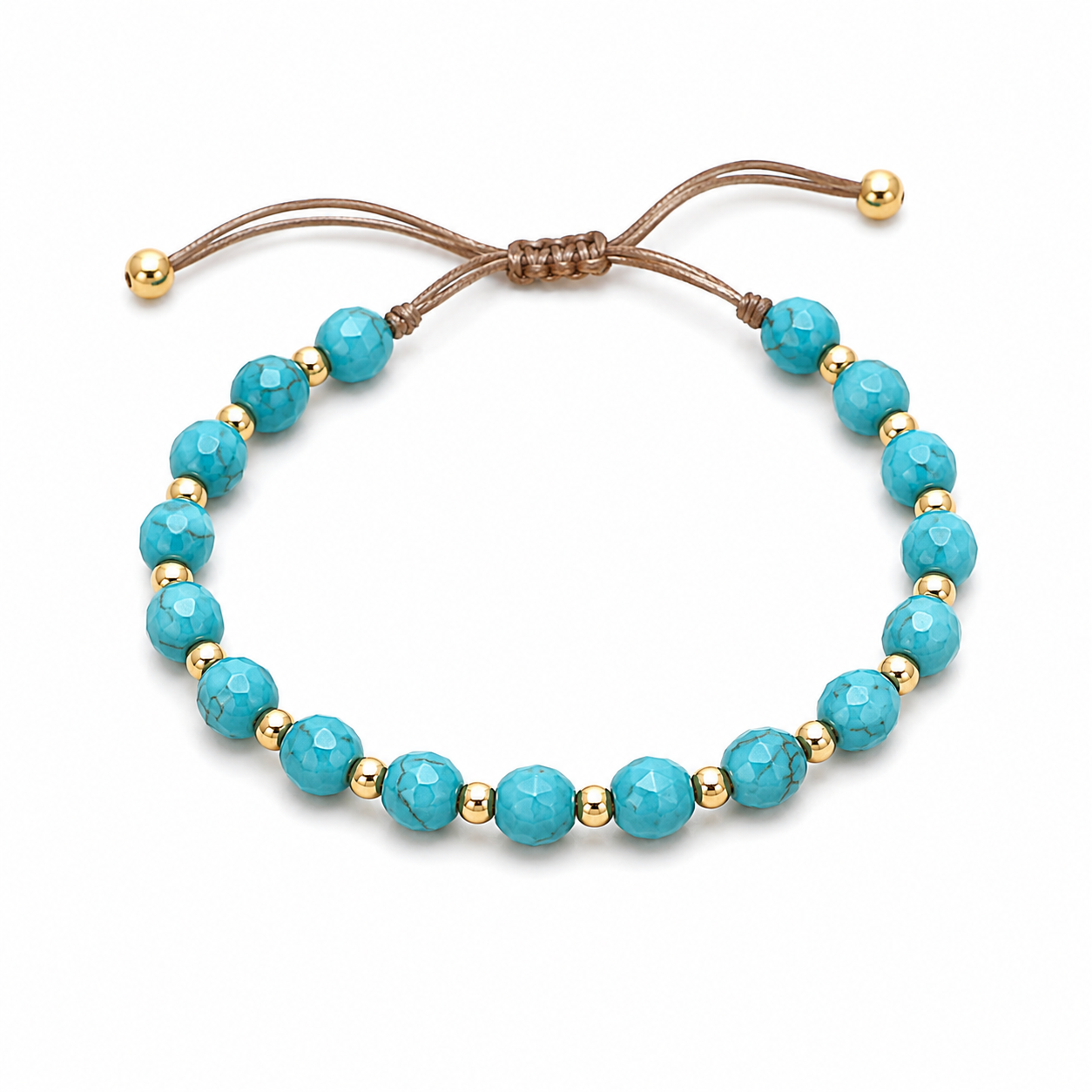 Handmade Beaded Turquoise Bracelet
