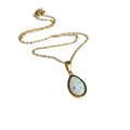 Opal Pendant Necklace