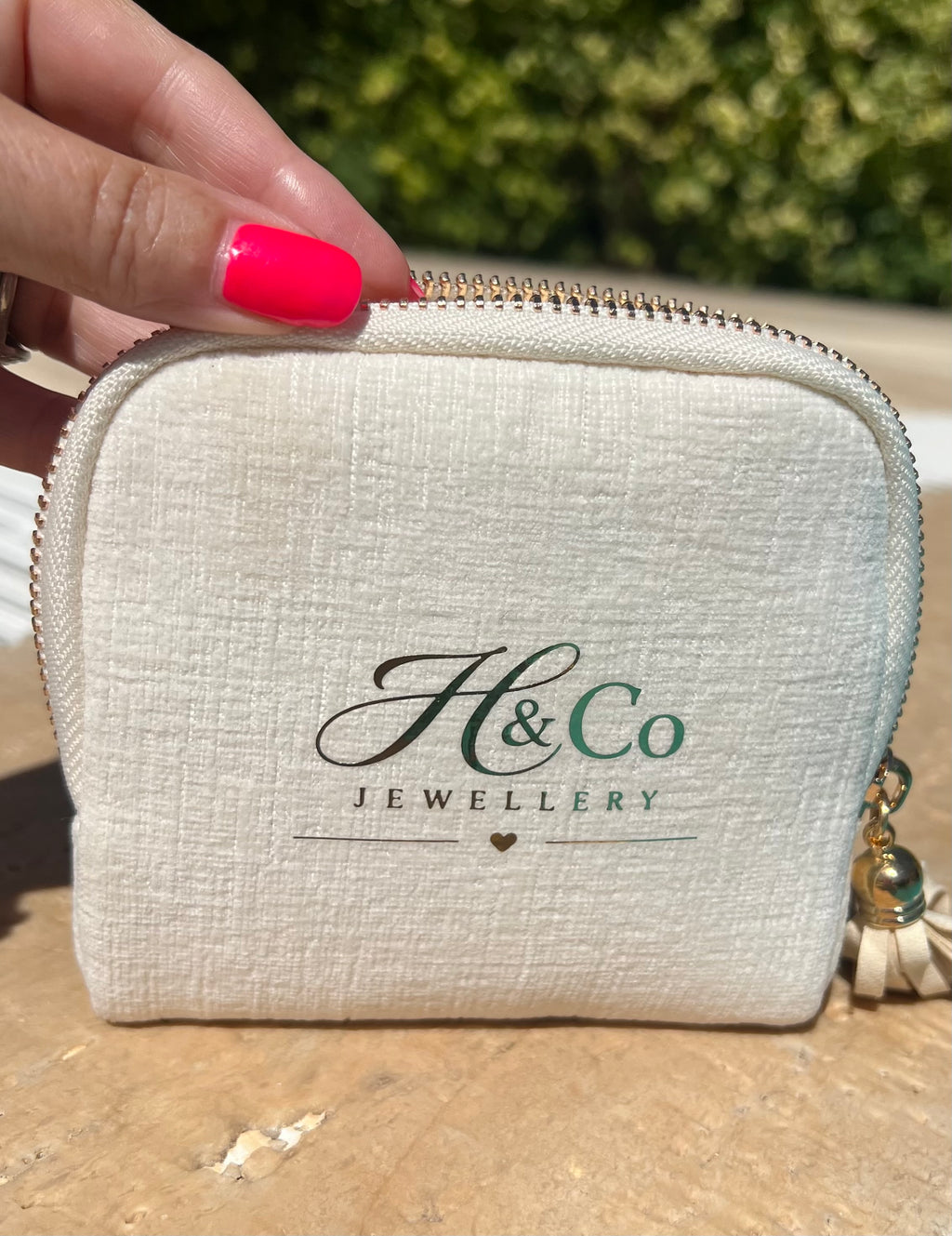 Multi-Pocket Travel Jewellery Pouch