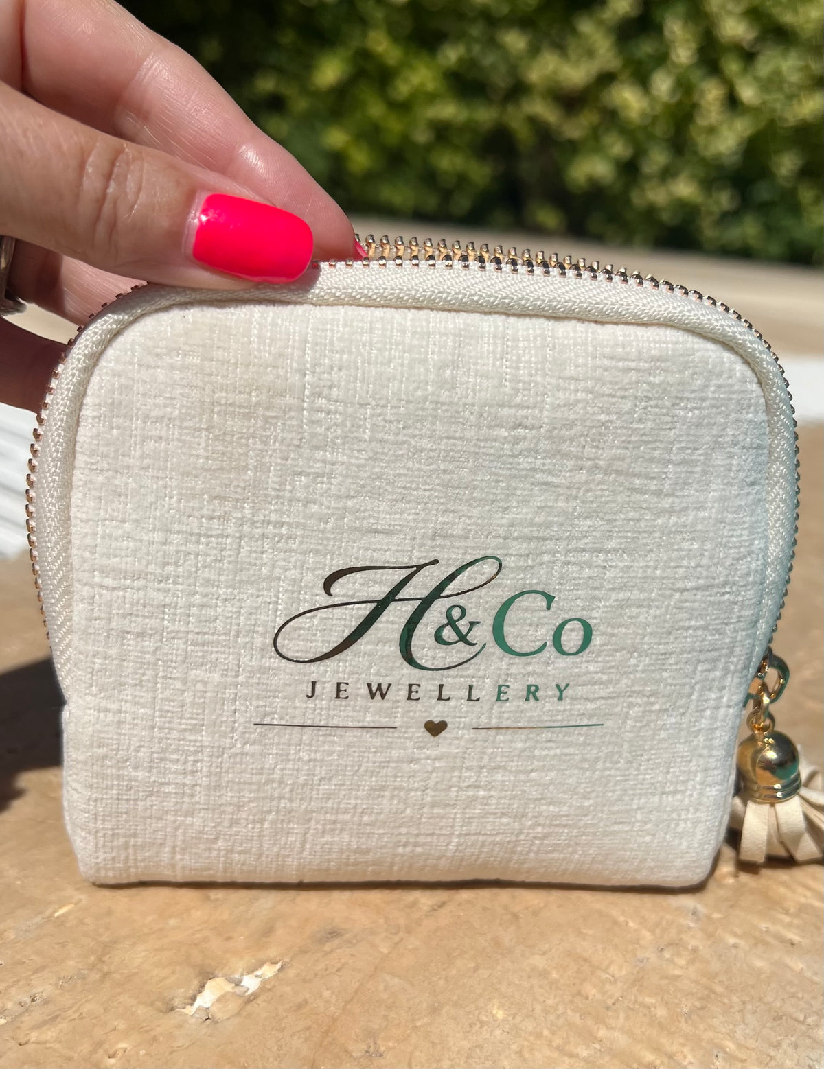 Multi-Pocket Travel Jewellery Pouch