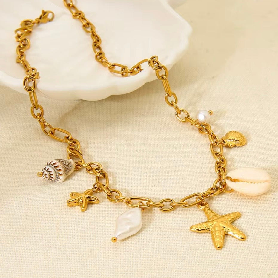 Ocean Charm Necklace