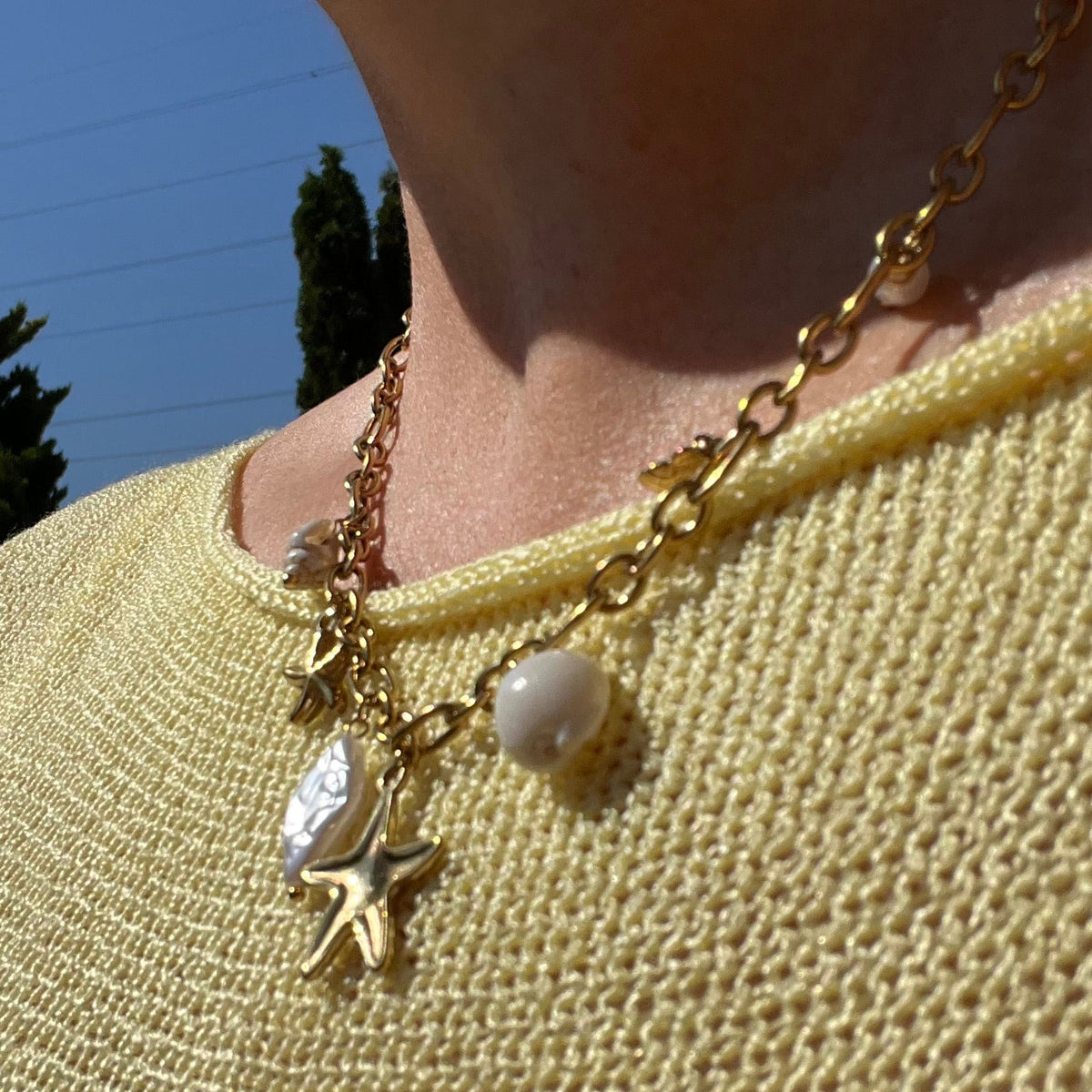 Ocean Charm Necklace