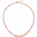 Rose Quartz Beaded Necklace