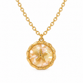 18k Plated Golden Starfish Pendant Necklace Summer 2026