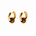 Tiger’s Eye Beaded Earrings