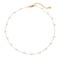Faux Pearl Beaded Necklace