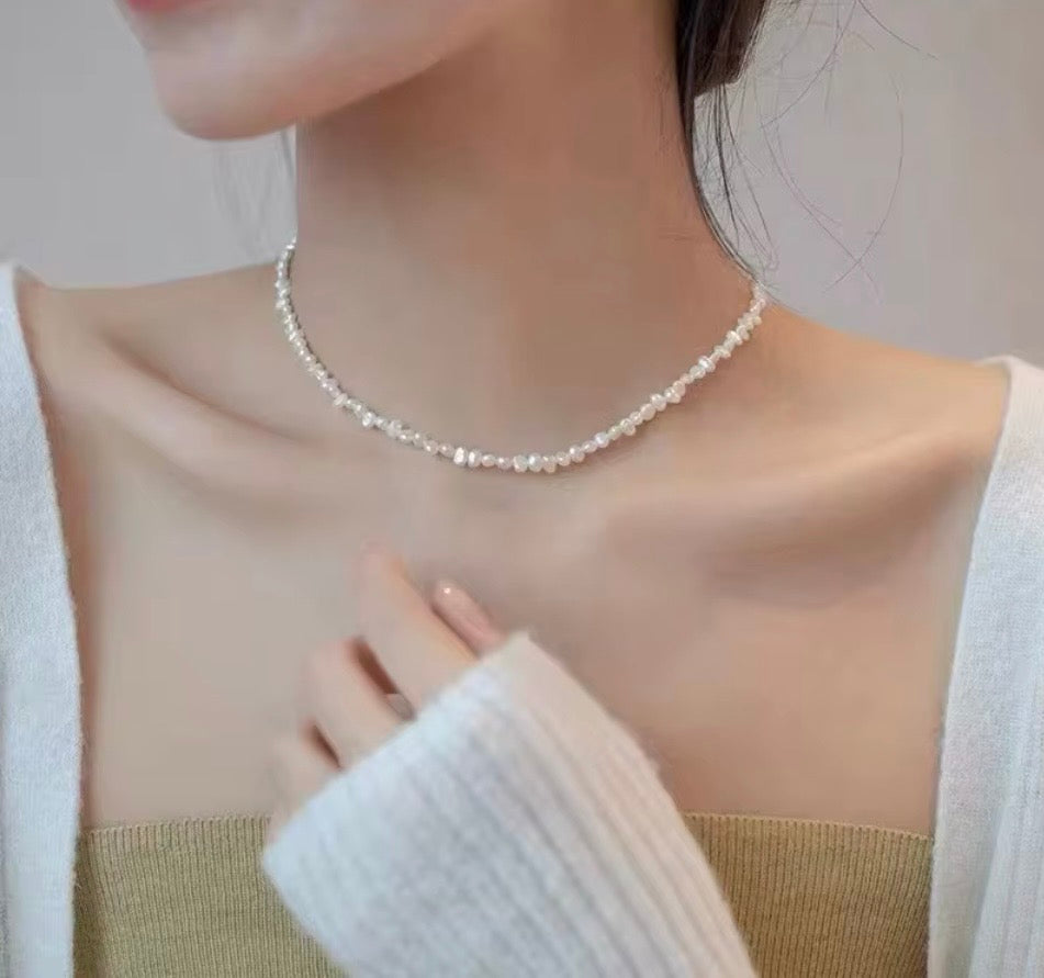 Freshwater Pearl Beaded Choker