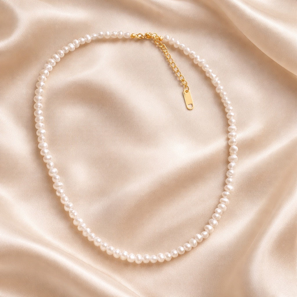 Freshwater Pearl Beaded Choker