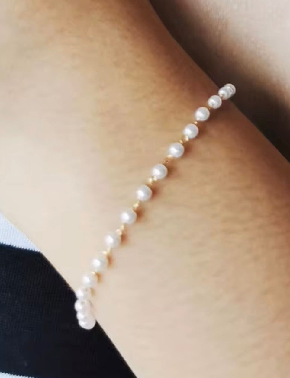 Pearl Beaded Bracelet